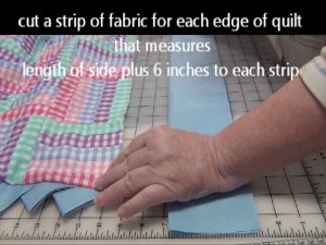 How to Sew Continuous Praire Points