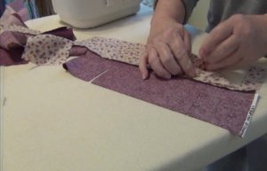 How to Sew Prairie Points with Multiple Fabrics