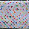 Echo of Triangles Baby Quilt