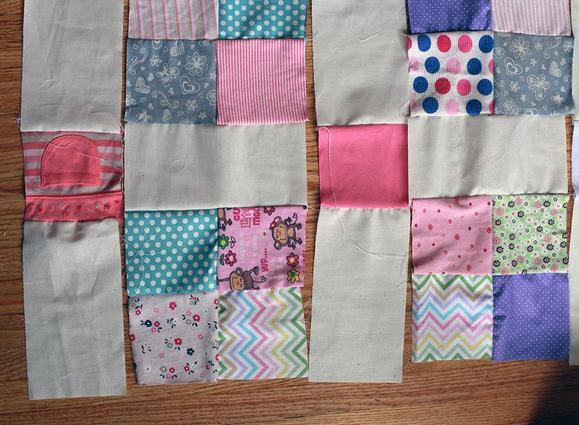 Mommy's Little Sweetie Baby Clothes Quilt